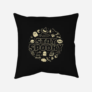 Stay Spooky Cute-None-Removable Cover w Insert-Throw Pillow-xMorfina