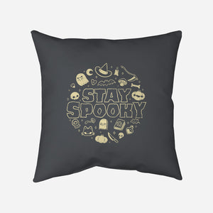 Stay Spooky Cute-None-Removable Cover w Insert-Throw Pillow-xMorfina