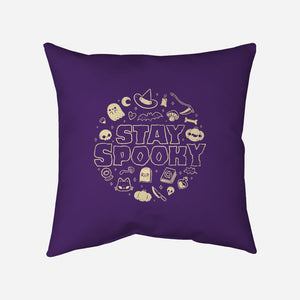 Stay Spooky Cute-None-Removable Cover w Insert-Throw Pillow-xMorfina
