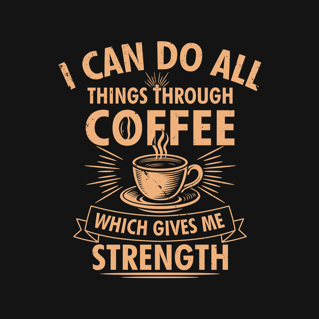 All Things Through Coffee-Mens-Basic-Tee-Boggs Nicolas