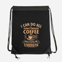 All Things Through Coffee-None-Drawstring-Bag-Boggs Nicolas