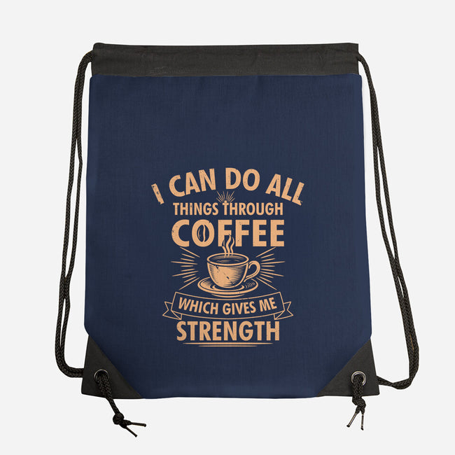 All Things Through Coffee-None-Drawstring-Bag-Boggs Nicolas