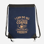 All Things Through Coffee-None-Drawstring-Bag-Boggs Nicolas