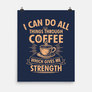 All Things Through Coffee-None-Matte-Poster-Boggs Nicolas