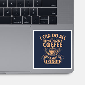 All Things Through Coffee-None-Glossy-Sticker-Boggs Nicolas
