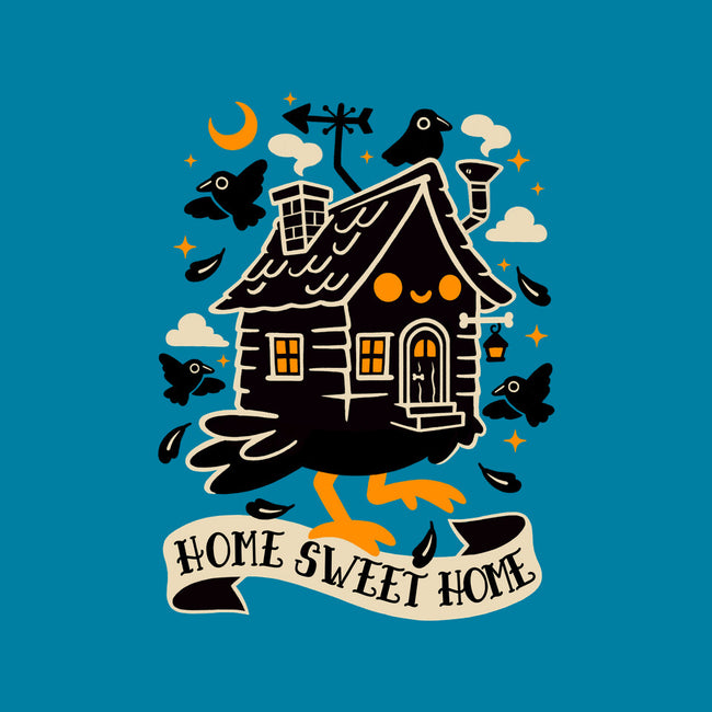 Baba Yaga Sweet Home-Mens-Basic-Tee-NemiMakeit