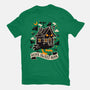 Baba Yaga Sweet Home-Mens-Basic-Tee-NemiMakeit