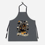 Baba Yaga Sweet Home-Unisex-Kitchen-Apron-NemiMakeit