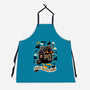 Baba Yaga Sweet Home-Unisex-Kitchen-Apron-NemiMakeit