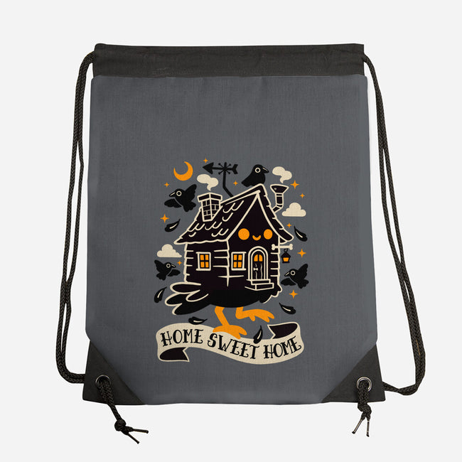 Baba Yaga Sweet Home-None-Drawstring-Bag-NemiMakeit