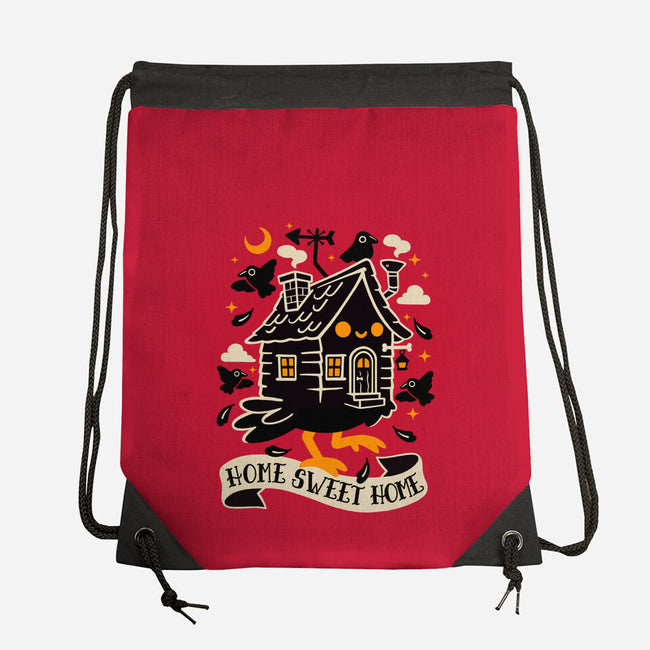 Baba Yaga Sweet Home-None-Drawstring-Bag-NemiMakeit