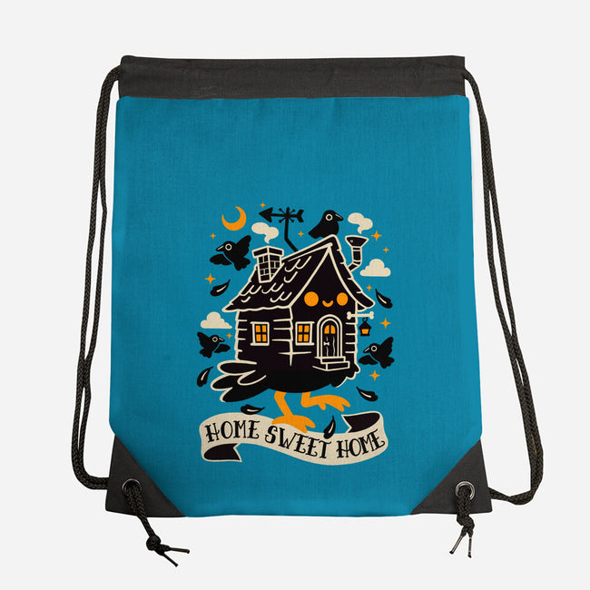 Baba Yaga Sweet Home-None-Drawstring-Bag-NemiMakeit