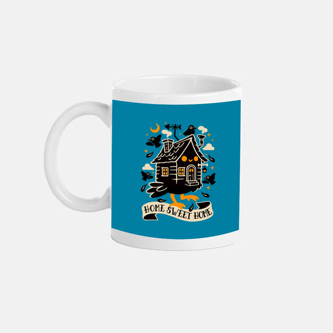 Baba Yaga Sweet Home-None-Mug-Drinkware-NemiMakeit