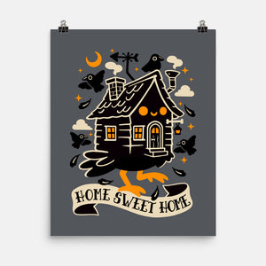Baba Yaga Sweet Home-None-Matte-Poster-NemiMakeit