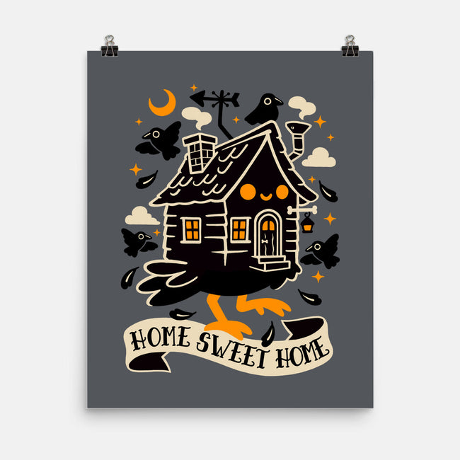 Baba Yaga Sweet Home-None-Matte-Poster-NemiMakeit