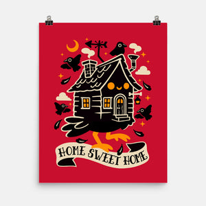Baba Yaga Sweet Home-None-Matte-Poster-NemiMakeit