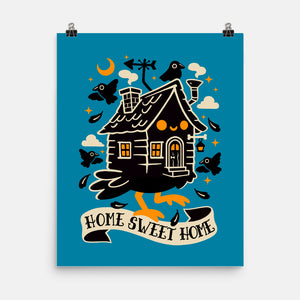 Baba Yaga Sweet Home-None-Matte-Poster-NemiMakeit