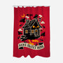 Baba Yaga Sweet Home-None-Polyester-Shower Curtain-NemiMakeit