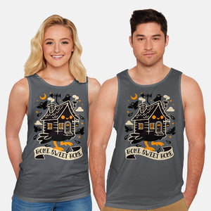 Baba Yaga Sweet Home-Unisex-Basic-Tank-NemiMakeit
