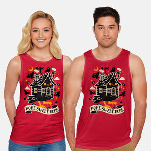 Baba Yaga Sweet Home-Unisex-Basic-Tank-NemiMakeit