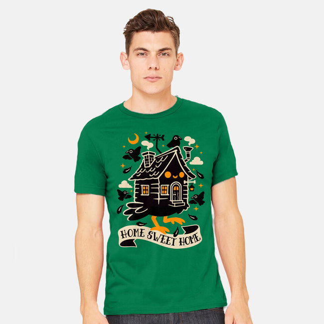 Baba Yaga Sweet Home-Mens-Heavyweight-Tee-NemiMakeit