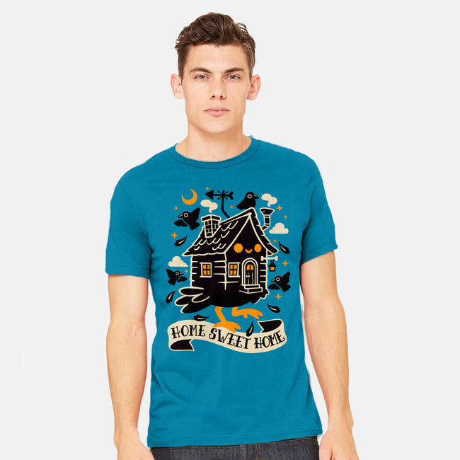 Baba Yaga Sweet Home-Mens-Heavyweight-Tee-NemiMakeit
