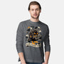 Baba Yaga Sweet Home-Mens-Long Sleeved-Tee-NemiMakeit