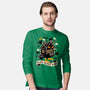 Baba Yaga Sweet Home-Mens-Long Sleeved-Tee-NemiMakeit