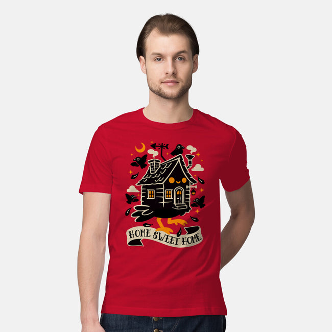 Baba Yaga Sweet Home-Mens-Premium-Tee-NemiMakeit