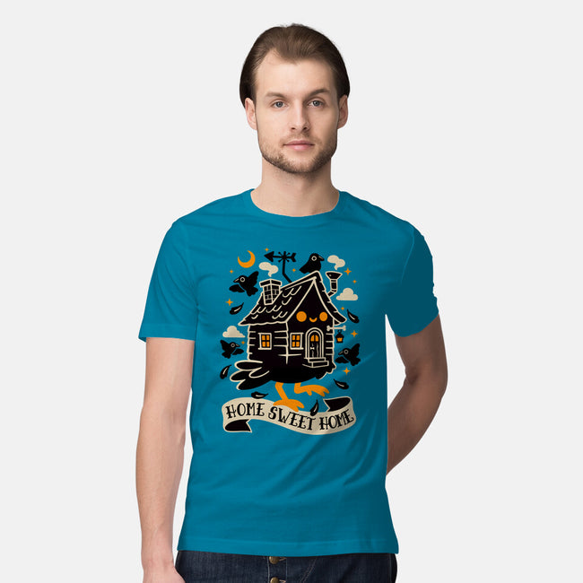 Baba Yaga Sweet Home-Mens-Premium-Tee-NemiMakeit
