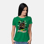 Baba Yaga Sweet Home-Womens-Basic-Tee-NemiMakeit