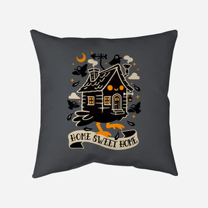 Baba Yaga Sweet Home-None-Removable Cover w Insert-Throw Pillow-NemiMakeit