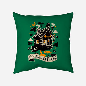 Baba Yaga Sweet Home-None-Removable Cover w Insert-Throw Pillow-NemiMakeit
