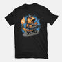 Flaming Rocker-Mens-Basic-Tee-glitchygorilla