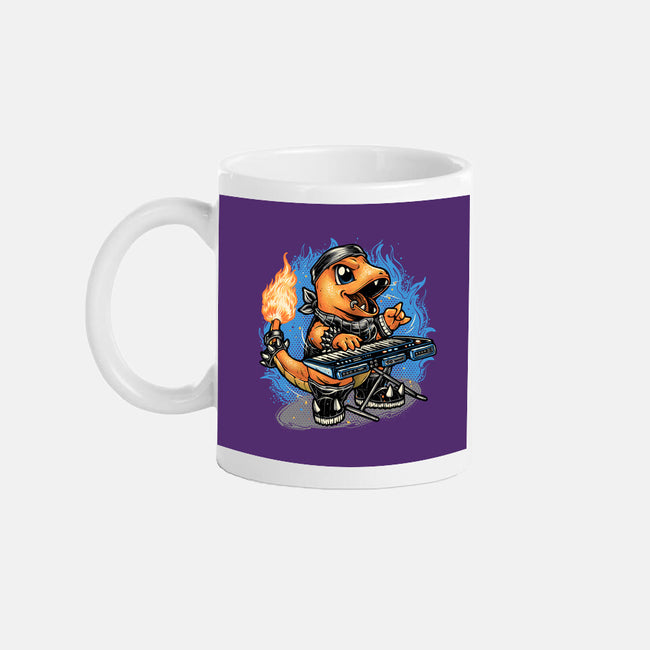 Flaming Rocker-None-Mug-Drinkware-glitchygorilla