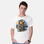 Flaming Rocker-Mens-Basic-Tee-glitchygorilla