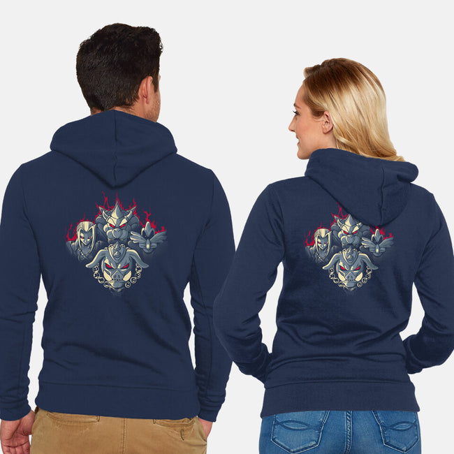 Villainous Rhapsody-Unisex-Zip-Up-Sweatshirt-naomori