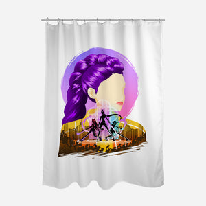 Underworld Rhapsody-None-Polyester-Shower Curtain-hypertwenty
