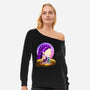 Underworld Rhapsody-Womens-Off Shoulder-Sweatshirt-hypertwenty