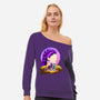 Underworld Rhapsody-Womens-Off Shoulder-Sweatshirt-hypertwenty