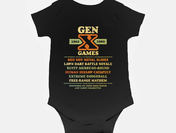 The Gen X Games