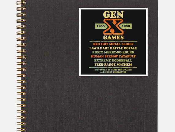 The Gen X Games
