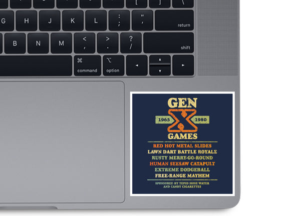 The Gen X Games
