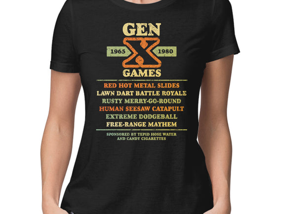 The Gen X Games