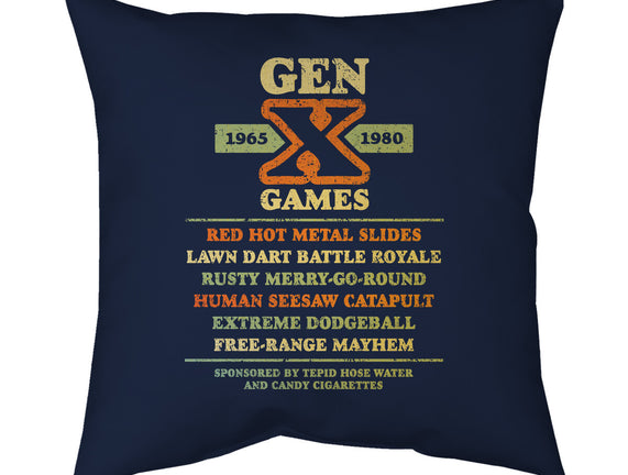 The Gen X Games