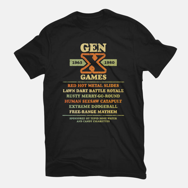 The Gen X Games-Unisex-Basic-Tee-kg07