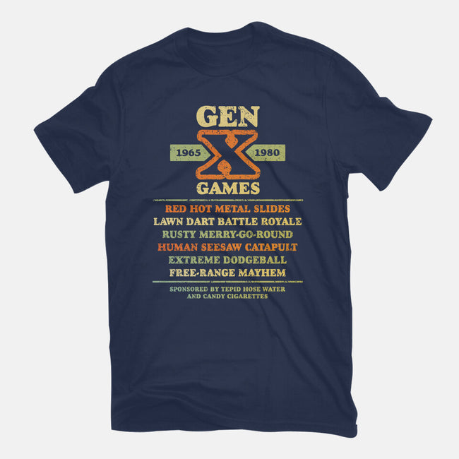 The Gen X Games-Unisex-Basic-Tee-kg07
