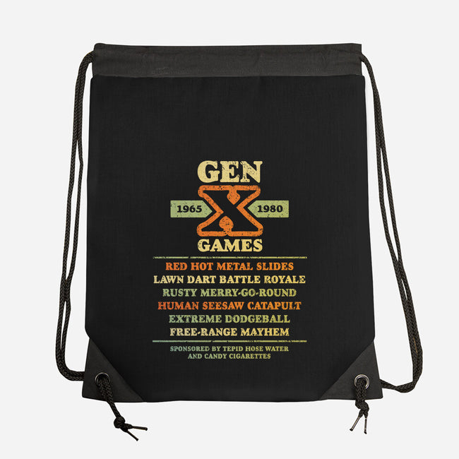 The Gen X Games-None-Drawstring-Bag-kg07