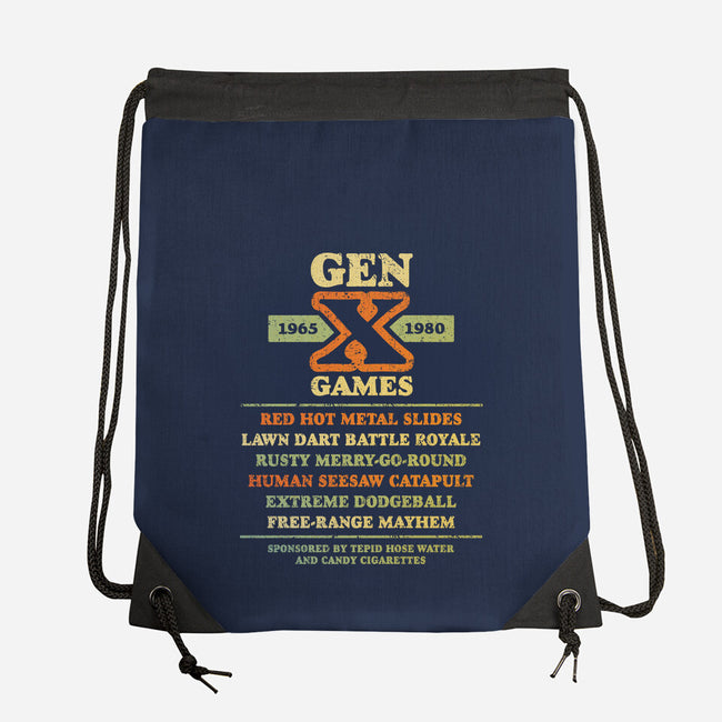 The Gen X Games-None-Drawstring-Bag-kg07