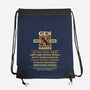 The Gen X Games-None-Drawstring-Bag-kg07